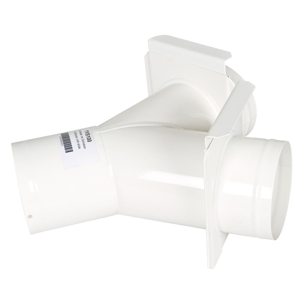 -fordelerrør 100 Mm Med Spjæld