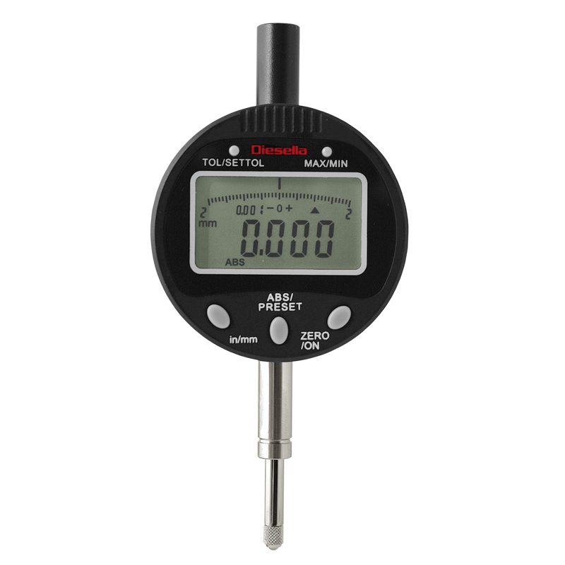 Digital Måleur 25 mm med Tol- Min- Max- Funktion