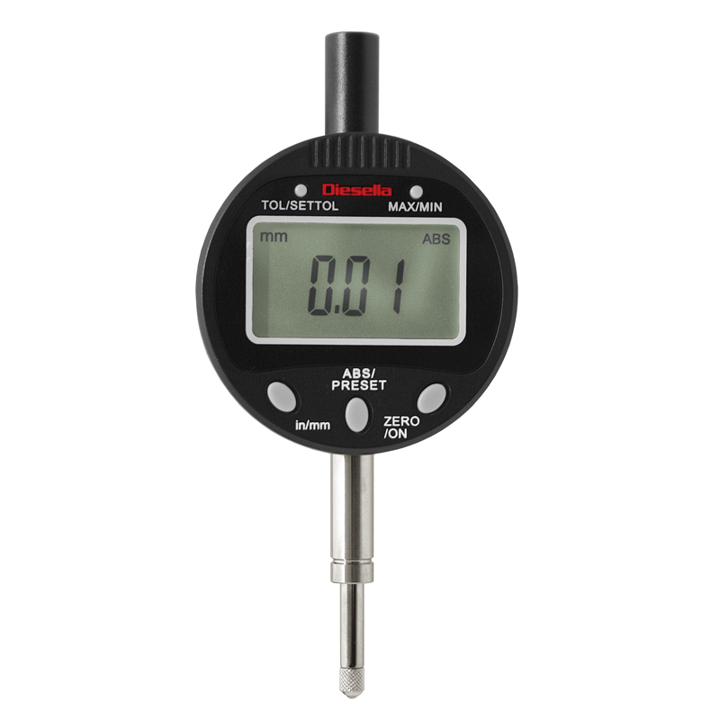 Digital Måleur 12   Mmx0 01 Med Tol- Min- Max- Funktion