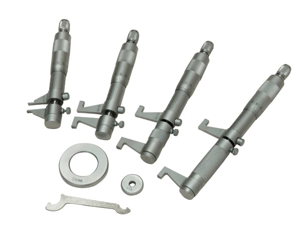 Mikrometersæt Holzmann til Indvendige Målinger 5-100 mm