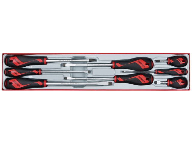 Teng Tools Ergonomisk 8-delt Skruetrækkersæt TTX918N