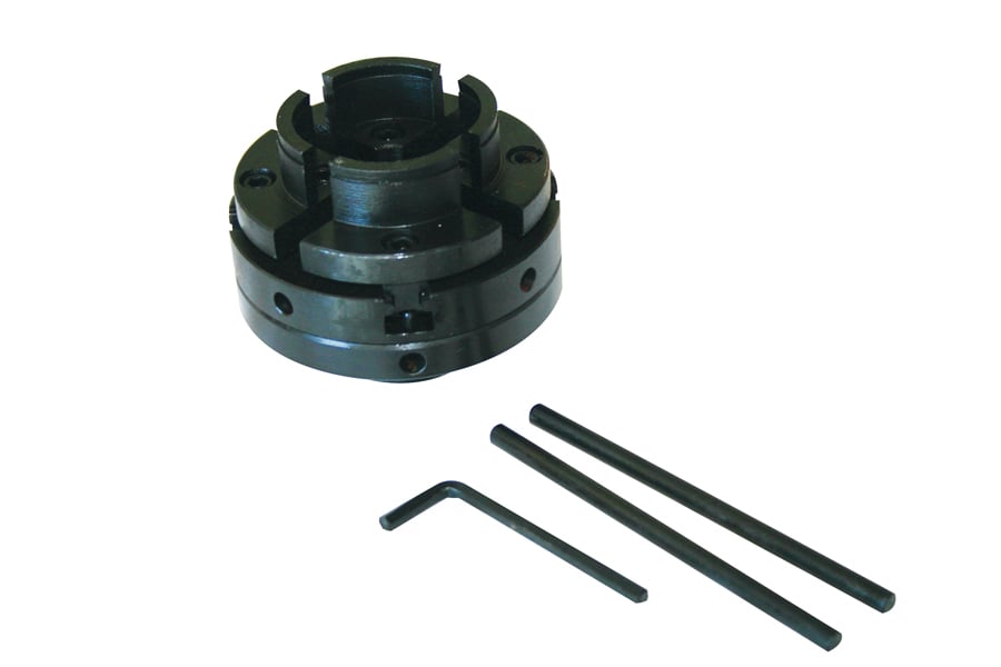 Kæbet Borepatron Ø100mm – Præcisionsværktøj til Trædrejning