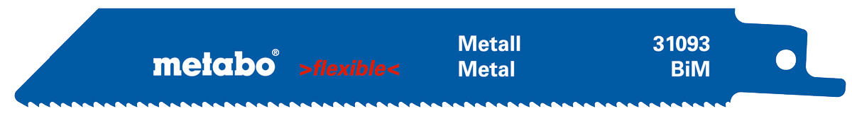 Bajonetsavkl  Til Metal 150mm Bim 14tpi Flex Pk