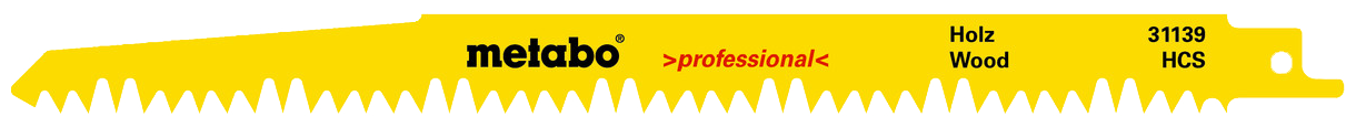 Bajonetsavkl  Til Træ 240mm Hcs 5tpi Prof Pk