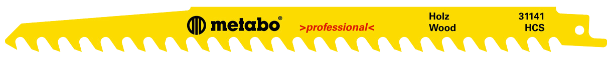 Bajonetsavkl  Til Træ 240mm Hcs 3tpi Prof Pk