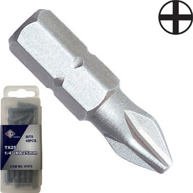 Bato     Quot  Bits Ph1   25mm  40 Stk  Pk