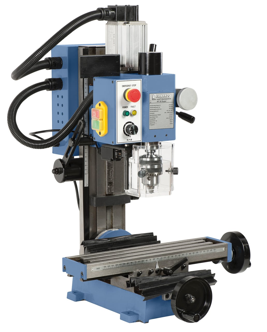 Bore- Og Fræsemaskine Kf 20 Super 1x230v