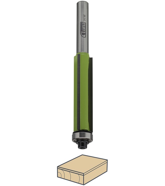 Kantfræser Hm Skær ø19x32 Mm   Mm Skaft