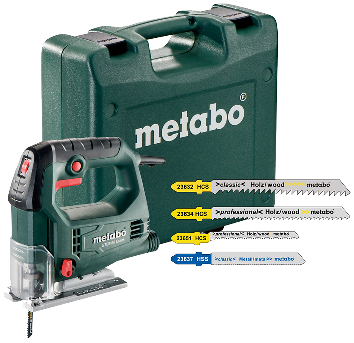 Stiksav 450w Steb 65   Inkl  20 Stk  Ass  Klinger