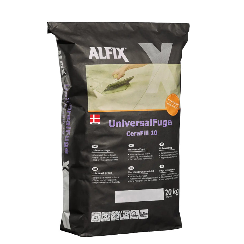 Alfix Cerafill 10 Colour Universalfuge Lys Beige 20kg