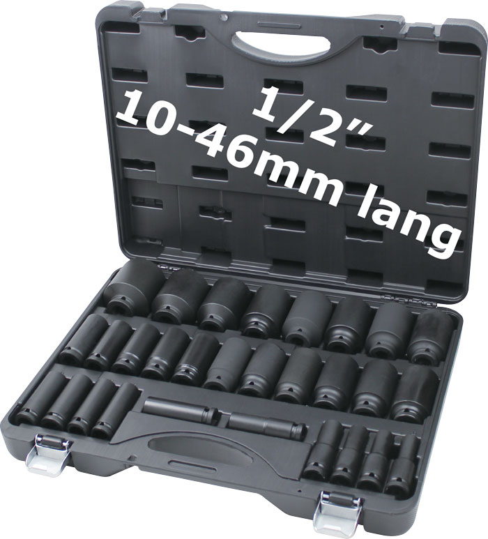 Bato Krafttopsæt     Quot  10-46mm Lang  29 Dele