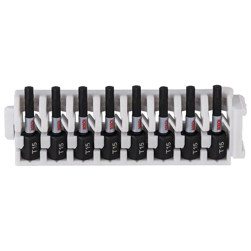 Bosch Bits Impact T15 25mm 8stk 2608522379