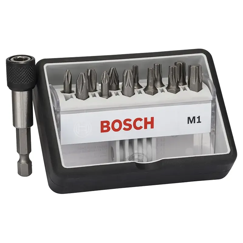 Bosch Bitssæt M1 Ph Pz Xh Qh 25mm 13 Stk 2607002563