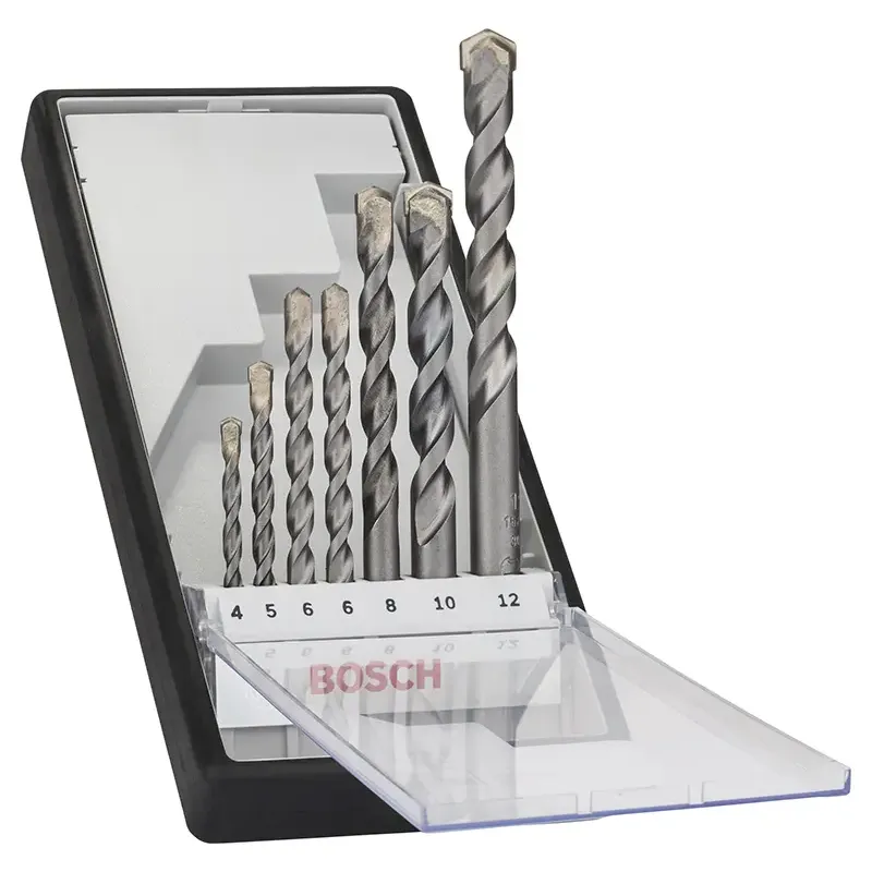Bosch Borsæt Silver Perc -12mm 7stk Robustlin 2607010545