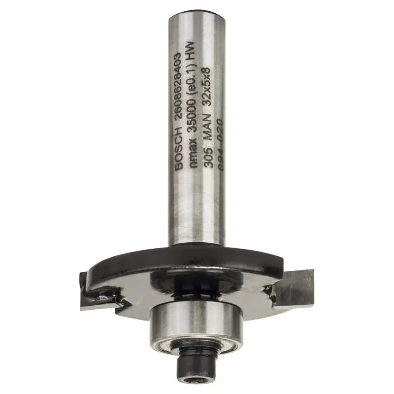 Bosch Falsfraser Tapper Hss 8x9 6x5mm 2608628403