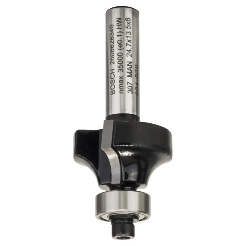 Bosch Fræser Afrund Kleje Hm 8mm 14 Mm 2608628340