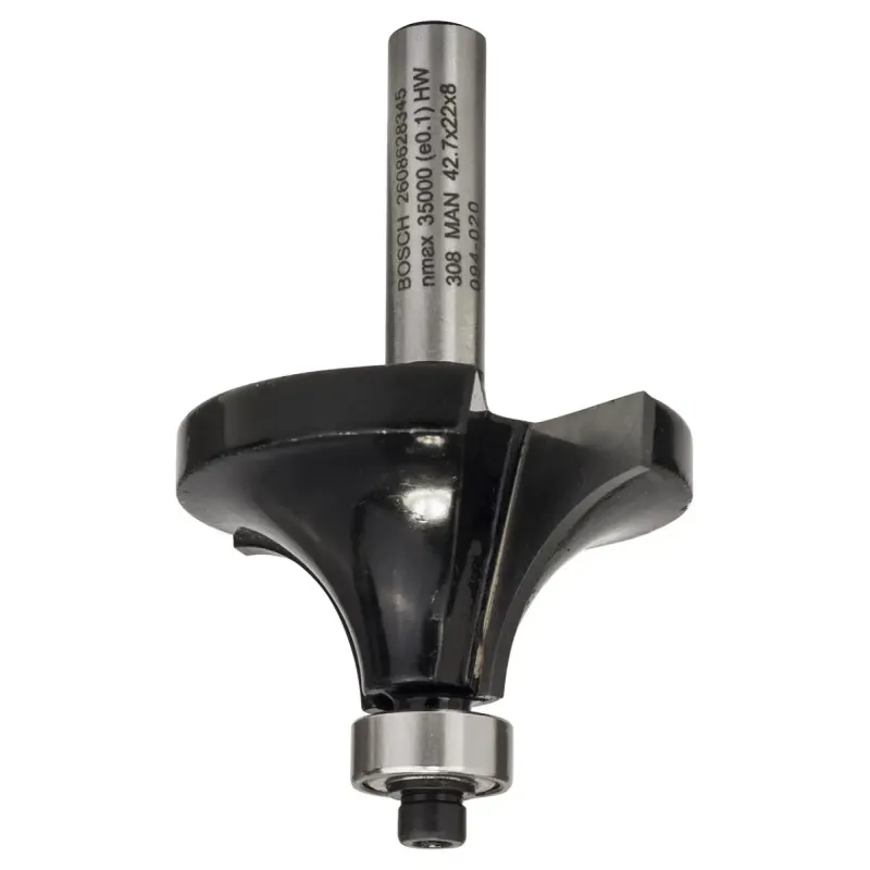 Bosch Fræser Afrund Leje Hm 8mm ø12 L22 Mm 2608628345