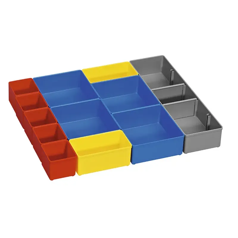 Bosch  -boxx 53 Inset Box Sæt 12 Stk  Bokse Til Opbevaring Af Smådele 1600a001s5