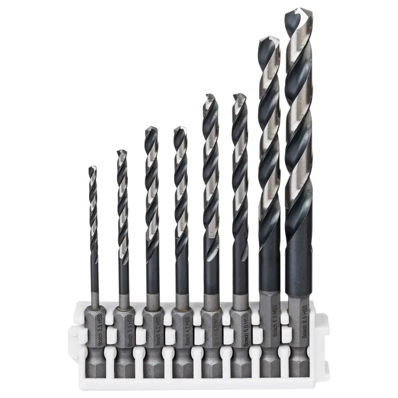 Bosch Metalborsæt Hss Impact - 5mm 8stk 2608577140