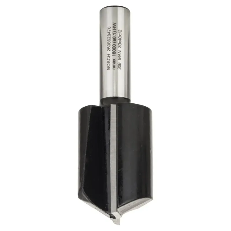 Bosch Notfræser Hm ø30 Al:40mm 12mm Skaft 2608628470