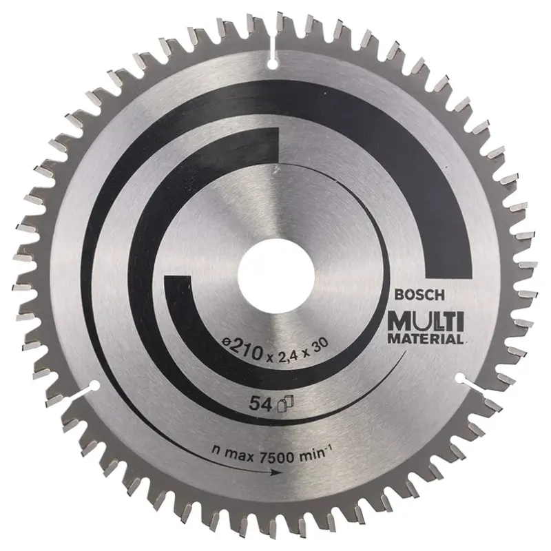 Bosch Rundsavsklinge Multi 210x2 4x30 Mm 54 Tdr 2608640511