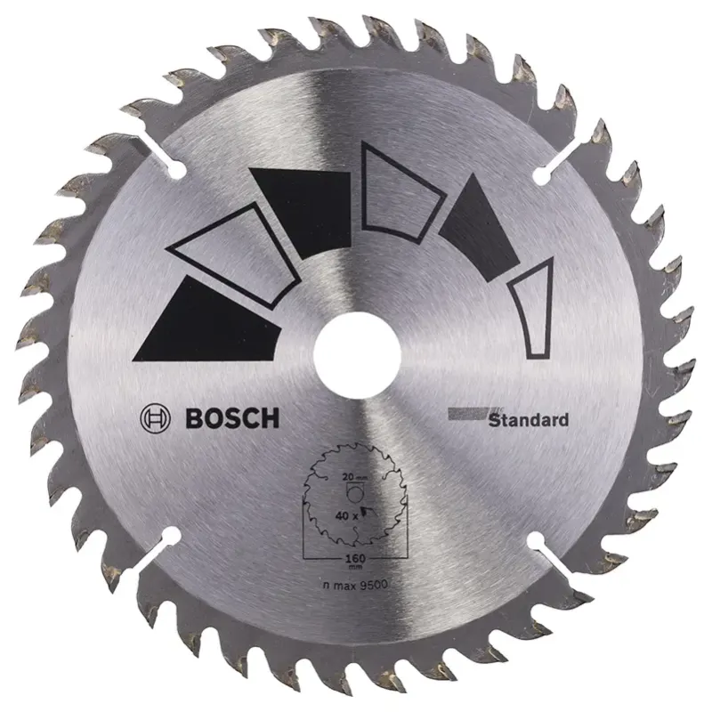 Bosch Rundsavsklinge Stand ø160x2 2x20 16mm T40 2609256811