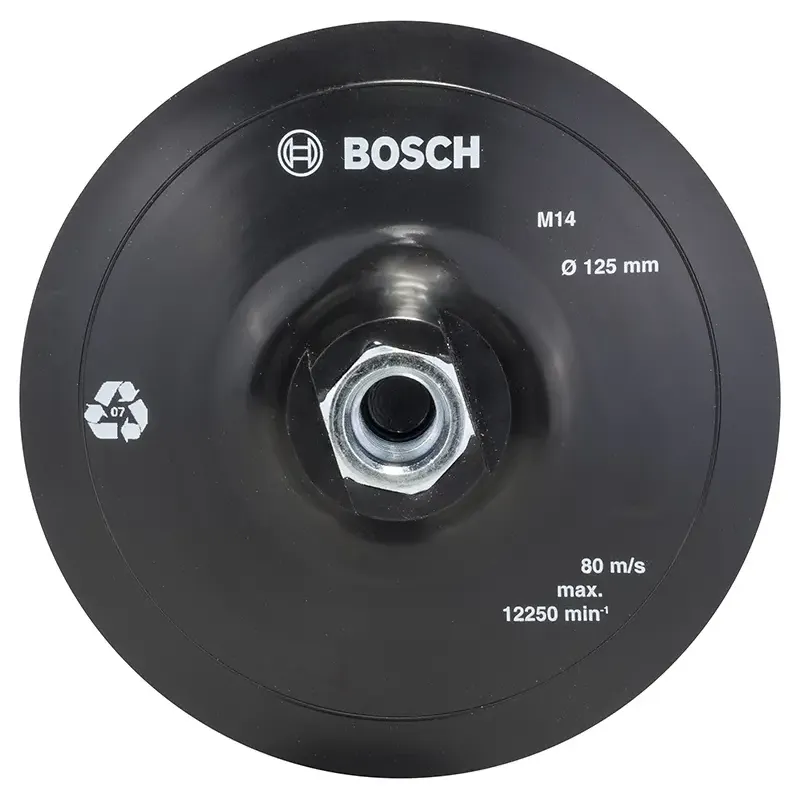 Bosch Slibeplade Velcro   Vinkelslib 125mm 2609256272