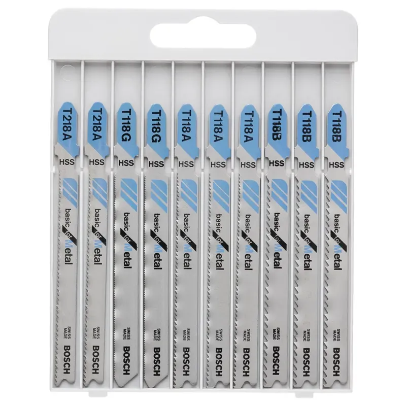 Bosch Stiksavklinge Metal Basic 10 Stk Sæt 2607010631