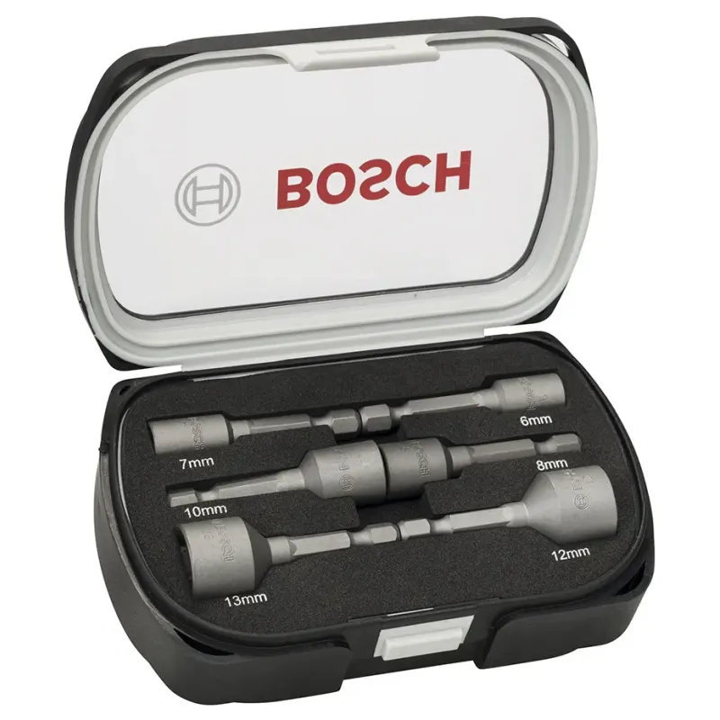 Bosch Topnøglesæt Magnet -13mm 50mm 6stk 2608551079