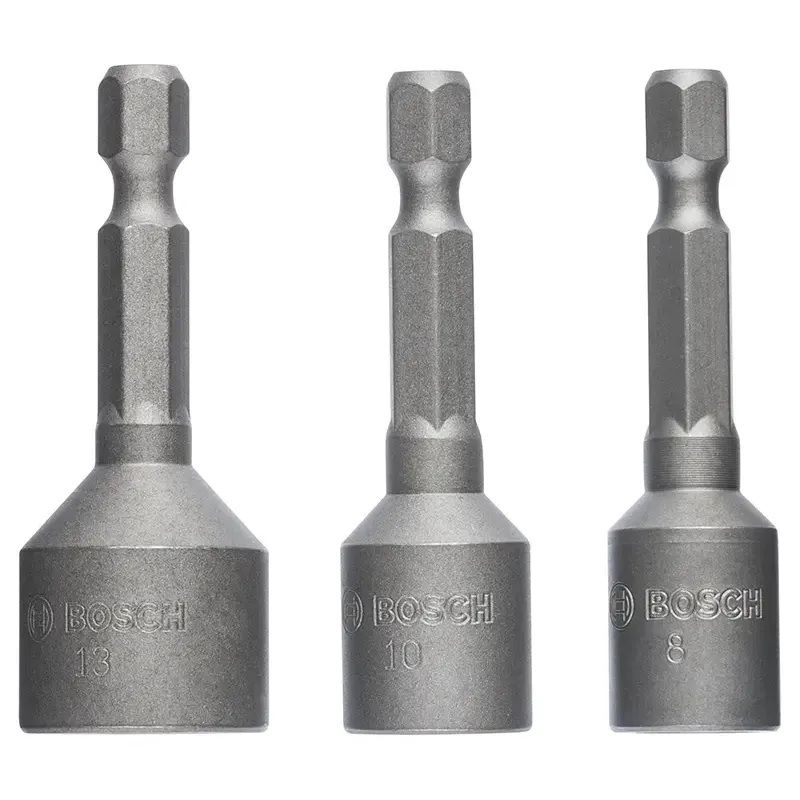 Bosch Topnøglesæt Magnet -10-13mm 50mm 3stk 2608551078