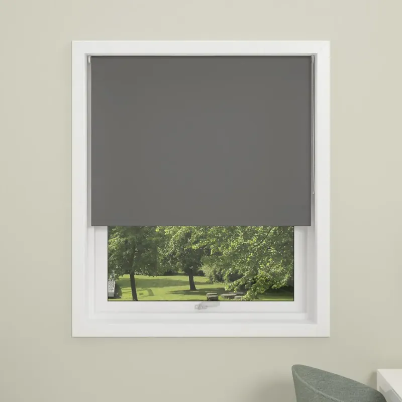Debel Mørklægningsgardin Uni Grå 80x175cm