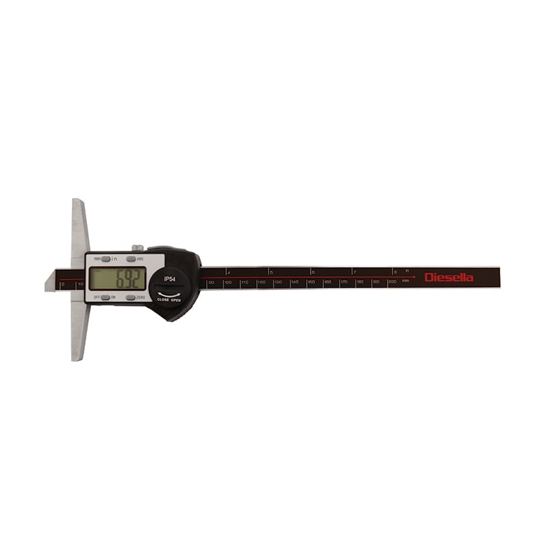Digital Dybdeskydelære  -150x0 01 Mm Ip54 Din862 Mini-usb
