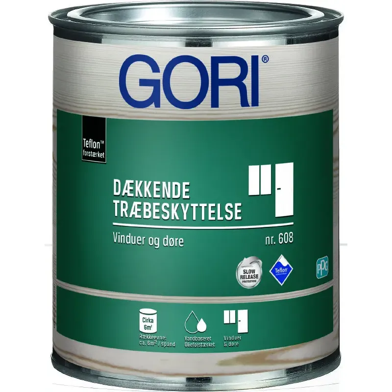 Dyrup Gori 608 Vinduesmaling Dækkende Ral 9010 75lt
