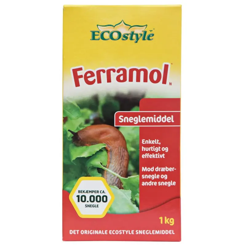 Ecostyle Sneglemiddel  1000gr Ferramol