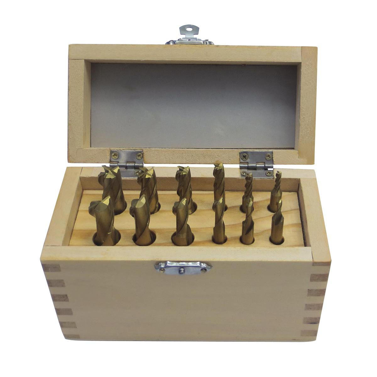 Endefræse Sæt Fss12   12 Mm Holzmann Ffs12