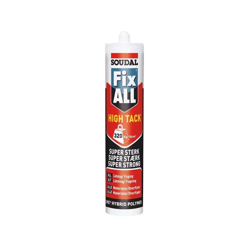 Fix All High Tack Montagelim Soudal Sort  290ml