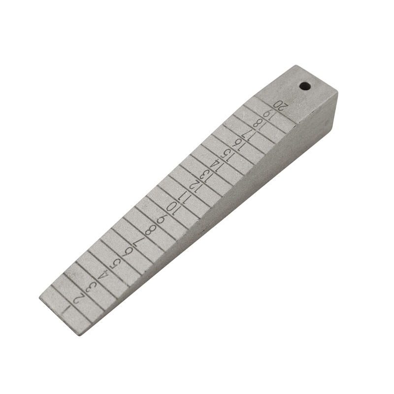 Flad Målekile  -20 Mmx1 Mm   Aluminium