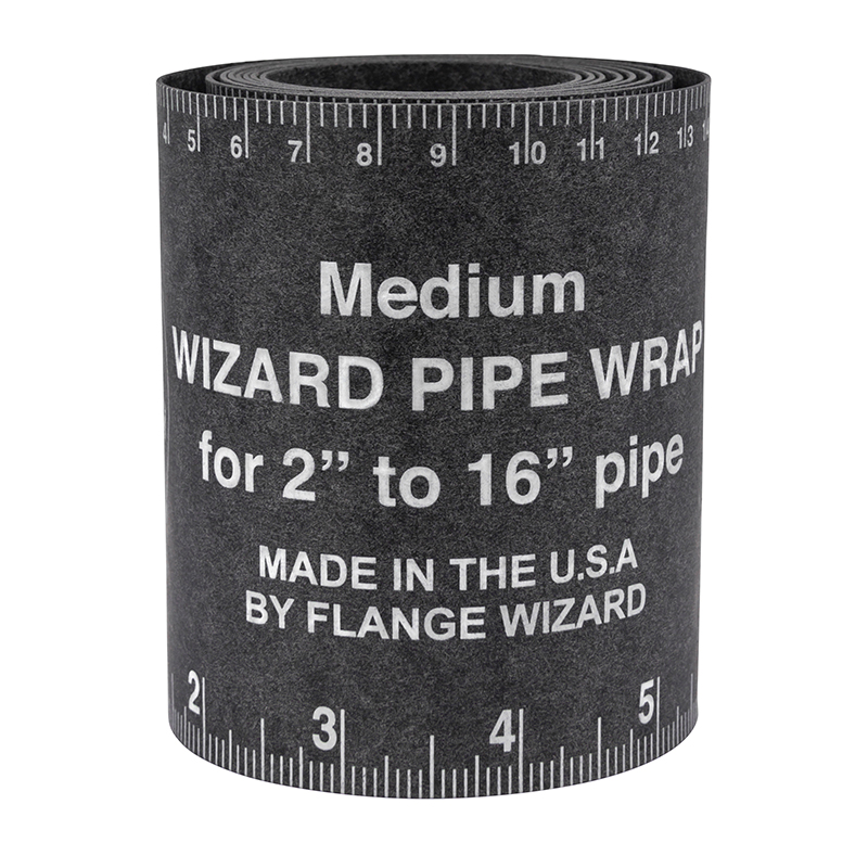Flange Wizard Wrap-around Ww-17 Medium For   Quot -16 Quot  Rør  60 Quot  Længde         Quot  Bredde