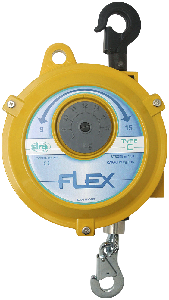 Flex Balanceblok Kapacitet 15 Kg Og Stålwire