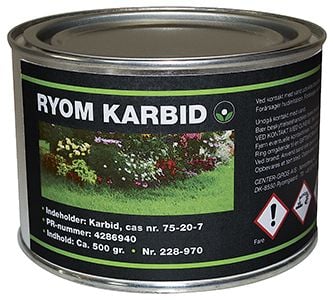 Karbid Ryom 500 Gram  Calciumkarbid