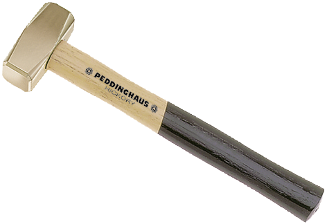 Kobberhammer med Hickory Skaft - Peddinghaus Tilbud
