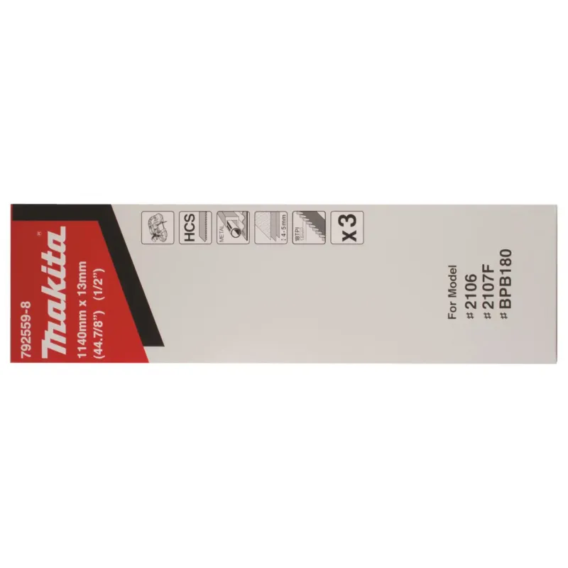 Makita Båndsavsklinge 18z Quot 3stk  792559-