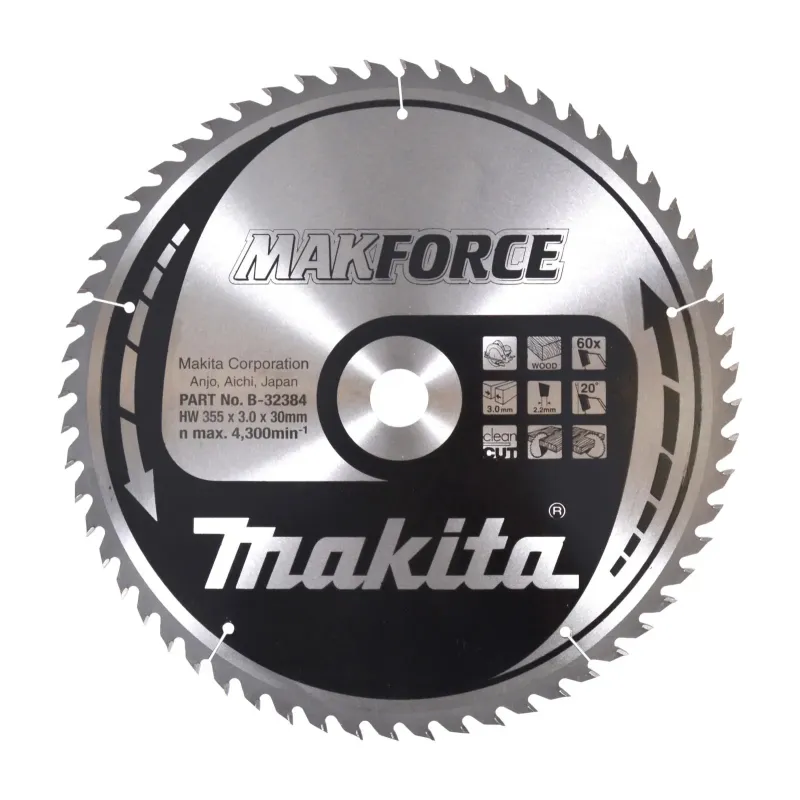 Makita Hm Klinge 355x30x60z Makforce -32384