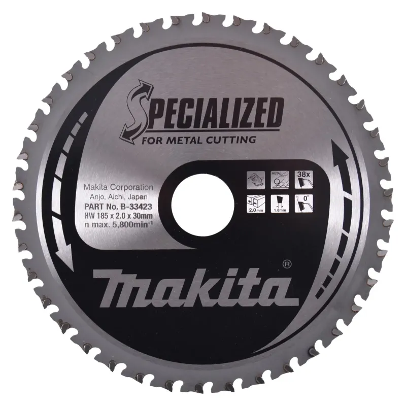 Makita Hm Klinge 185x30x38z Met  -33423