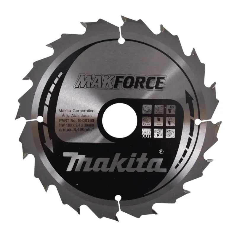 Makita Hm-klinge 180mm 16t -08193