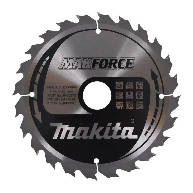 Makita Hm-klinge 180mm 24t -08333