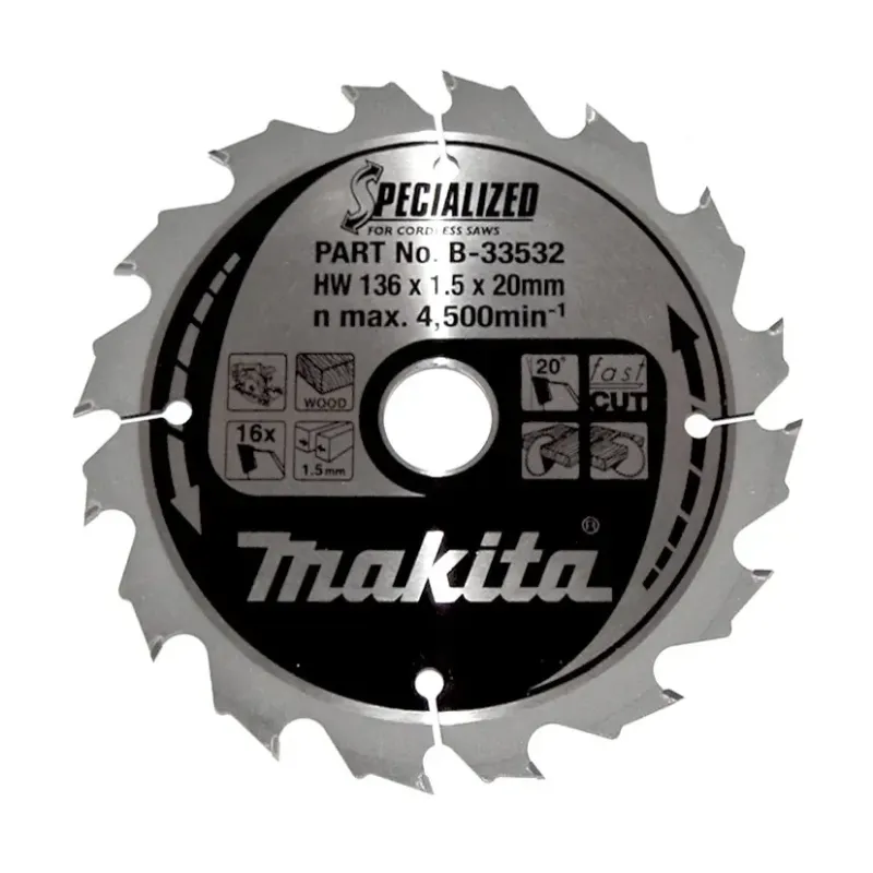 Makita Hm-klinge 136x20x16z -33532