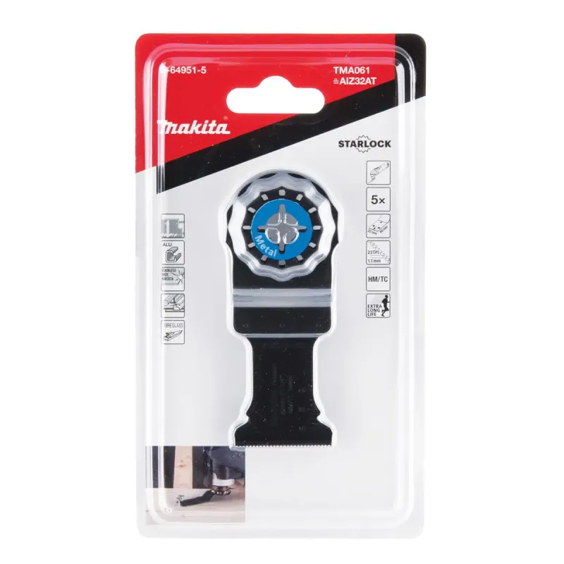 Makita Multicut Metal 32mm Aiz32at -64951-