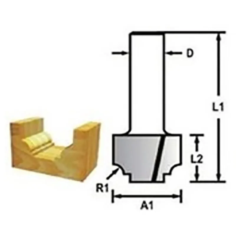 Makita Profilfræser 12 7mm  -48240