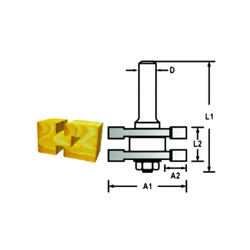 Makita Reversibel Fræser 41 3mm -48929